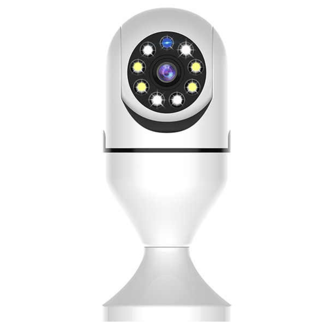 360° Bulb CCTV Camera