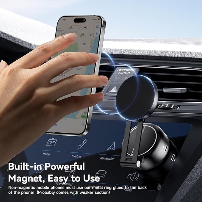 Magnetic Suction Car Phone Mount